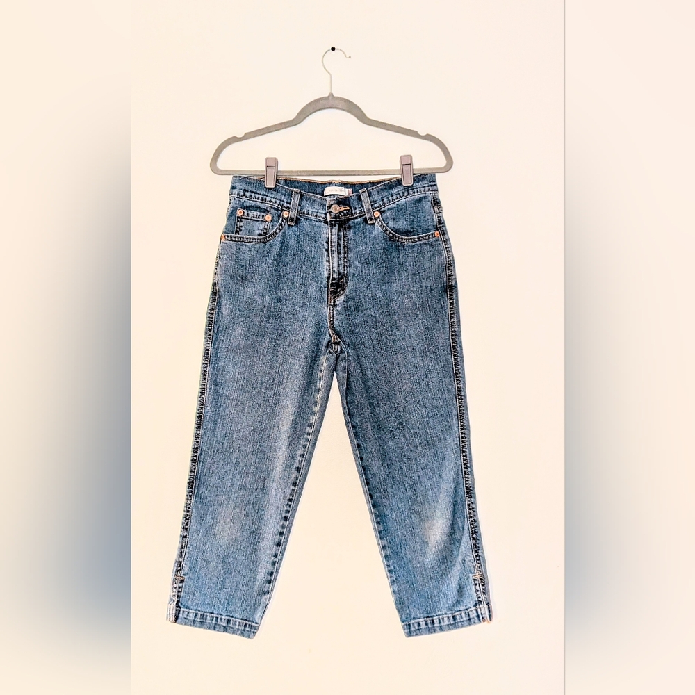 Levi Strauss classic Capri jeans - size 10
